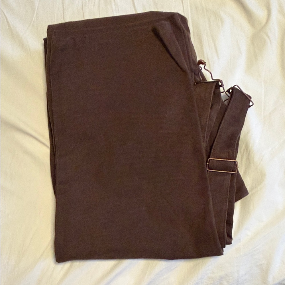 Cabbages and Roses Dungarees Overalls with Pockets in Brown Twill - Picture 6 of 6